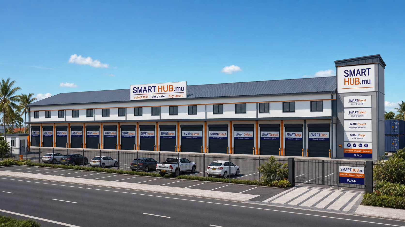 Smart Hub.mu Flacq precinct